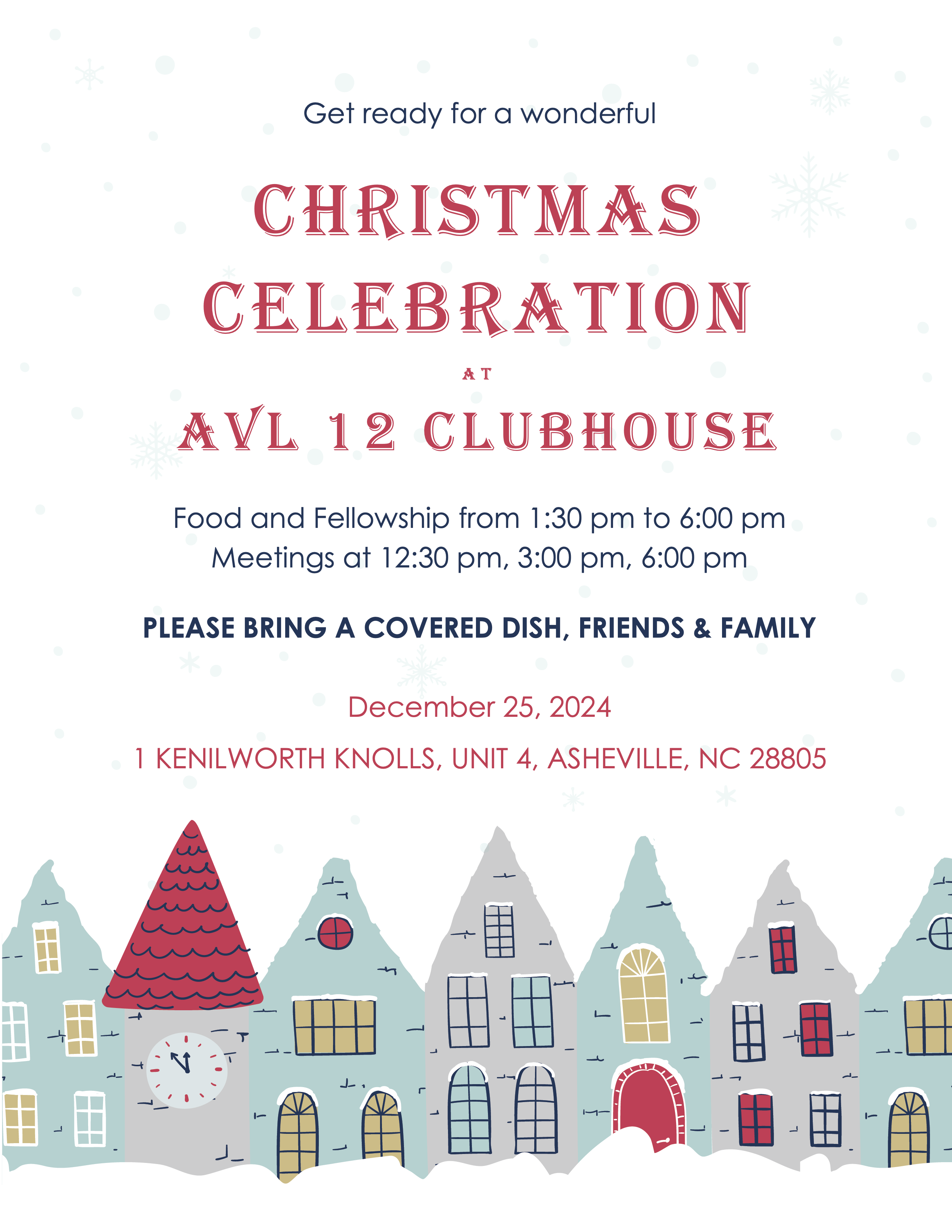 Christmas at AVL 12 Club