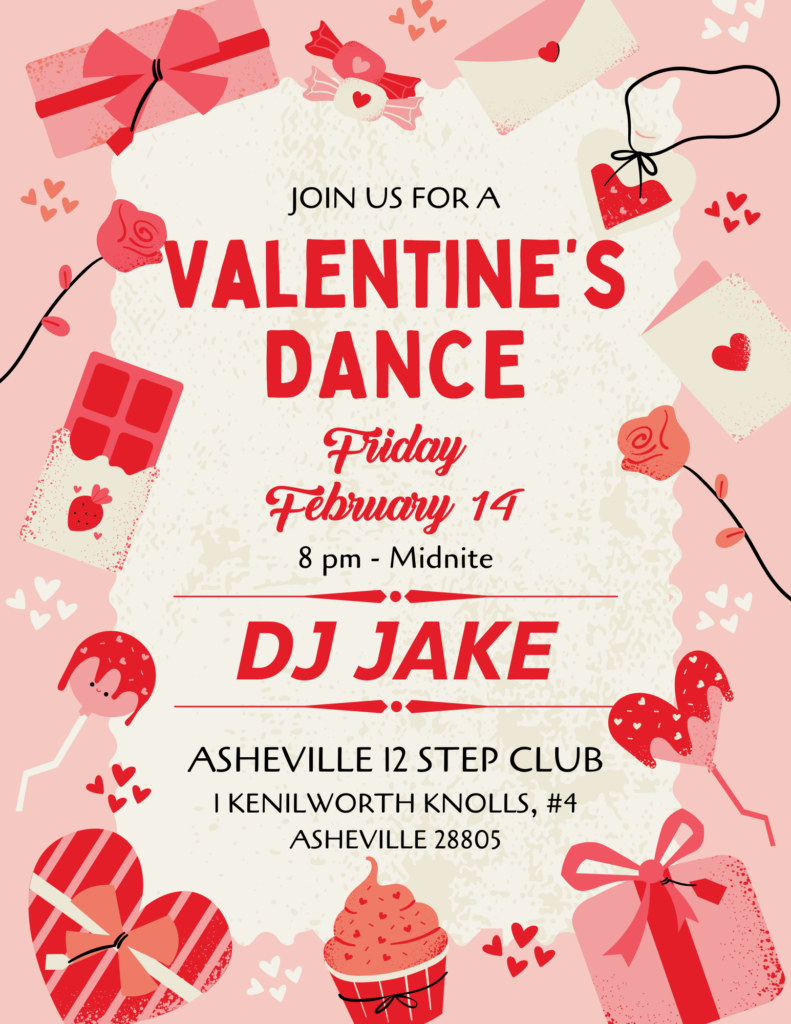 Valentine's Dance - AVL 12 Step Club