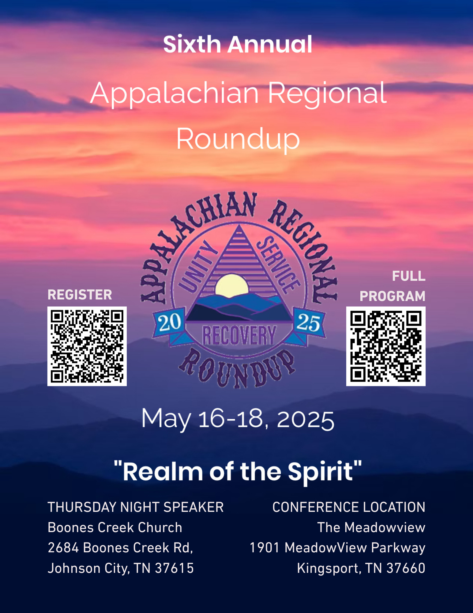Appalachian Regional Roundup May 16-18 The Meadowview Kingsport, TN